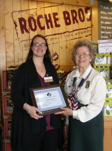 Roche Bros. recognized with community certificate