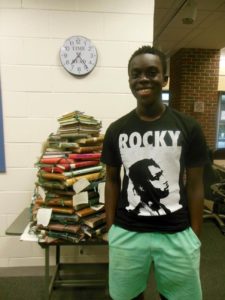 Westborough High School junior Kofi Dadzie (Photo/Nance Ebert)