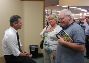 Sen. Scott Brown visits Tatnuck Bookseller in Westborough