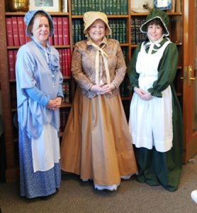 Town Clerk’s office staff gets into the ‘1717’ spirit