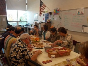 Giving thanks at Westborough High School
