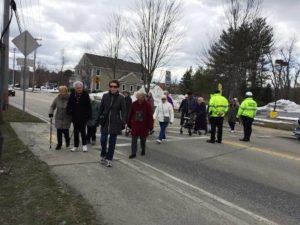 In their way, Westborough seniors show support for &#8216;March for Our Lives&#8217;