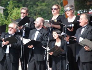 Performing for guests are members of the Assabet Valley Chambersingers, an ensemble selected from the Assabet Valley Mastersingers. This regional chorus represents over 25 communities in the Metrowest area.