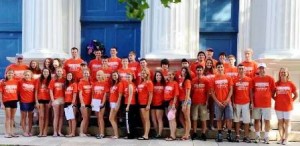 The Congregational Church of Westborough mission to New York included 32 local teenagers. Photo/submitted 