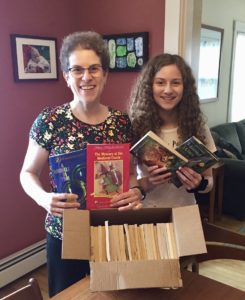 Westborough mother and daughter team together to promote literacy through book drive