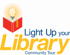 W light up your library logo rs