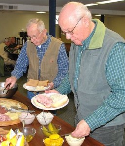 Masons host senior luncheon