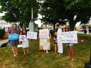 Westborough residents protest Trump administration’s family separation policy