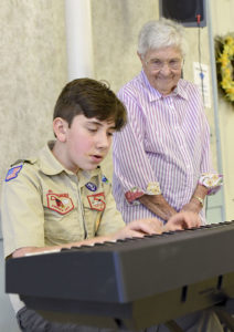 Westborough Scouts host seniors at annual dinner