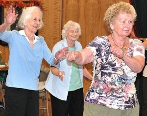 Sampling fitness programs at Westborough Senior Center