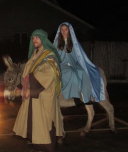 A scene from the Living Nativity at St. Stephen’s Episcopal Church. Photo/submitted