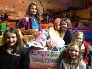 Westborough Girl Scouts roller skate party benefits Stand Up for Kids