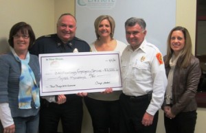 &#8220;In Your Shoes&#8221; donates funds to three Westborough town departments