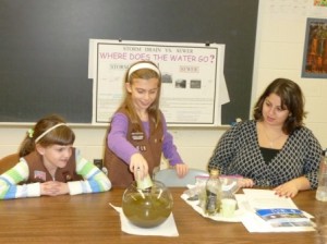 Westborough Girl Scouts meet with DPW engineer