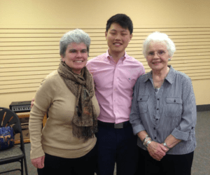 Dan Moon, Betty Salvadore and Kate Donaghue (Photo/submitted)