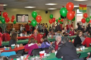 Christmas spirit at Immaculate Conception School Breakfast