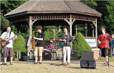 Local band opens concert series in Northborough