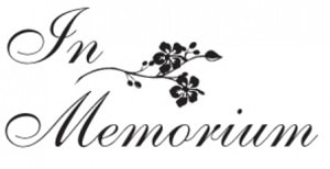 Complete list of obituaries for April 14 &#8211; April 17