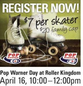 Shrewsbury Pop Warner hosting roller skating party at Roller Kingdom