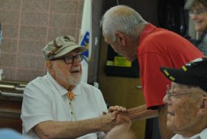 Westborough veterans enjoy free lunch at senior center event