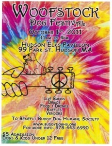 Woofstock Dog Festival 2011 to benefit Buddy Dog Humane Society